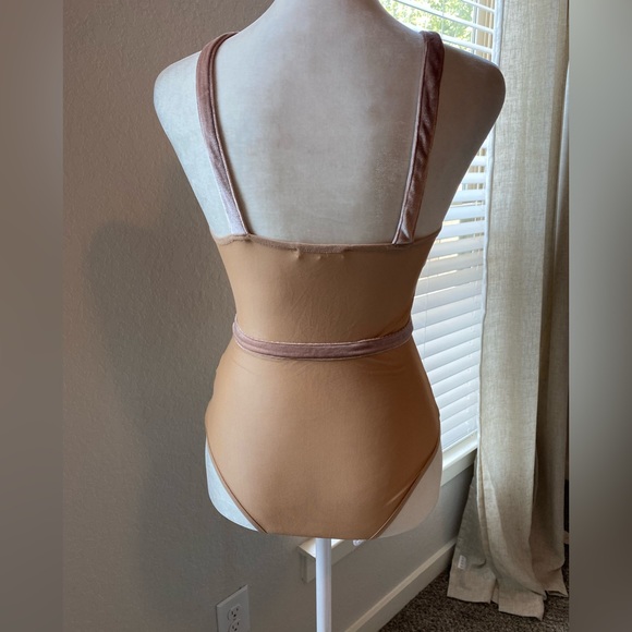 LA Hearts Nude Bodysuit - Picture 4 of 5